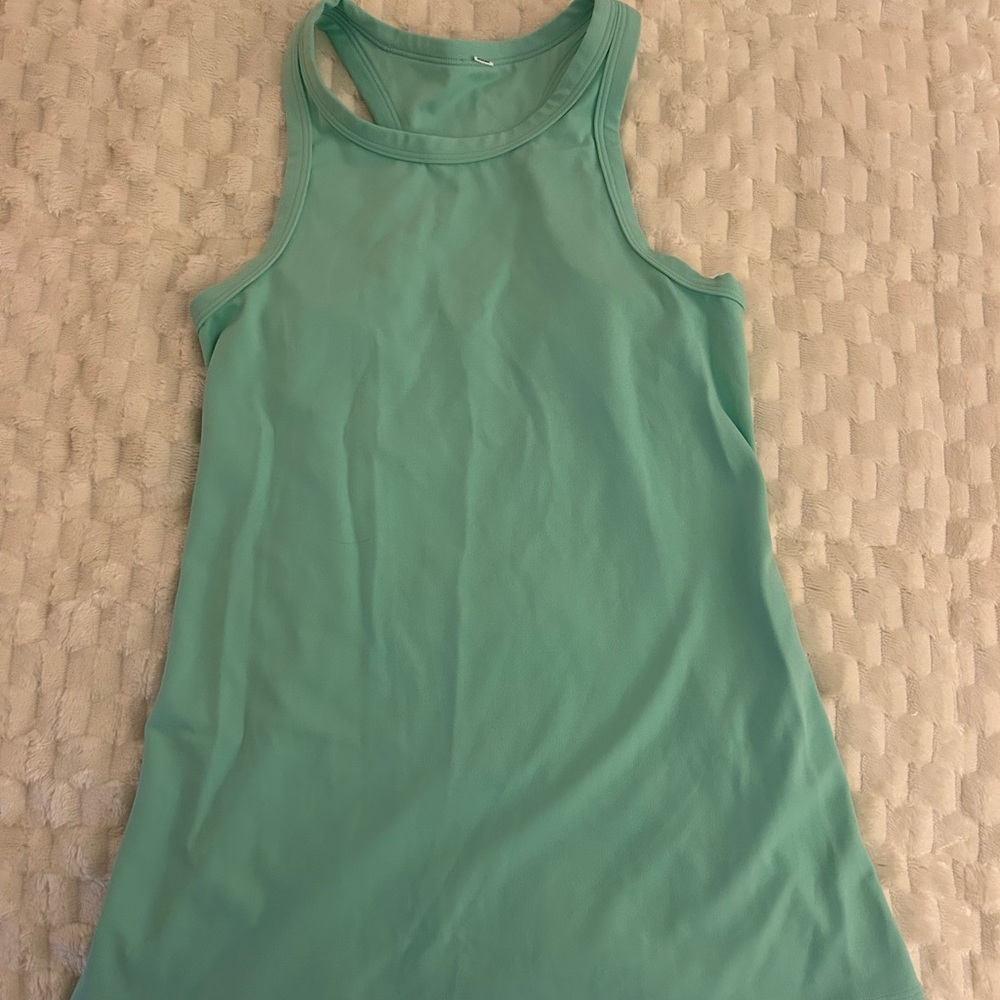 Lululemon wild mint align hip-length racerback tank top